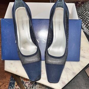Karen Scott Navy Blue Heels